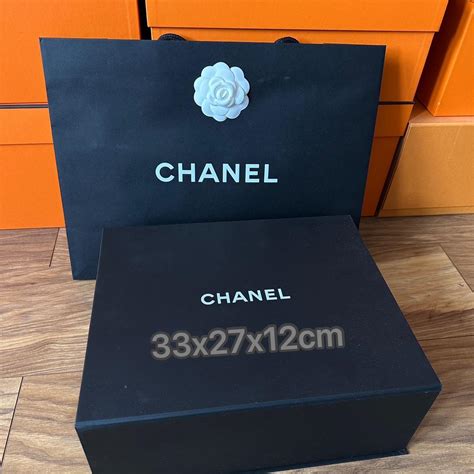 chanel print bag|chanel empty boxes.